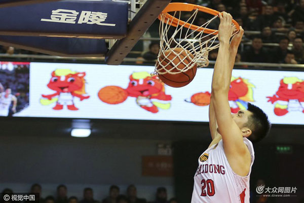 太阳轻取江苏队，陶汉林扛起全队